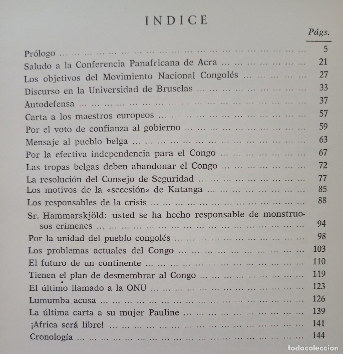 Libros: Patricio Lumumba - LIBERTAD PARA EL CONGO - Foto 5