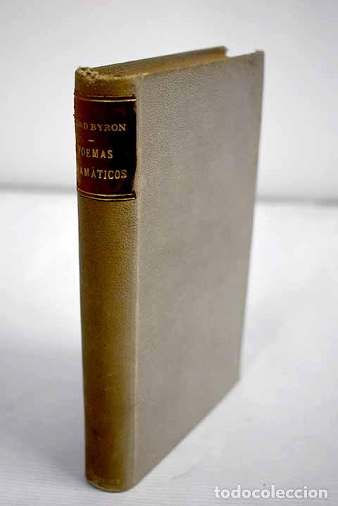 Libros: Poemas dram&aacute;ticos: Lord Byron.- Lord Byron - Foto 1