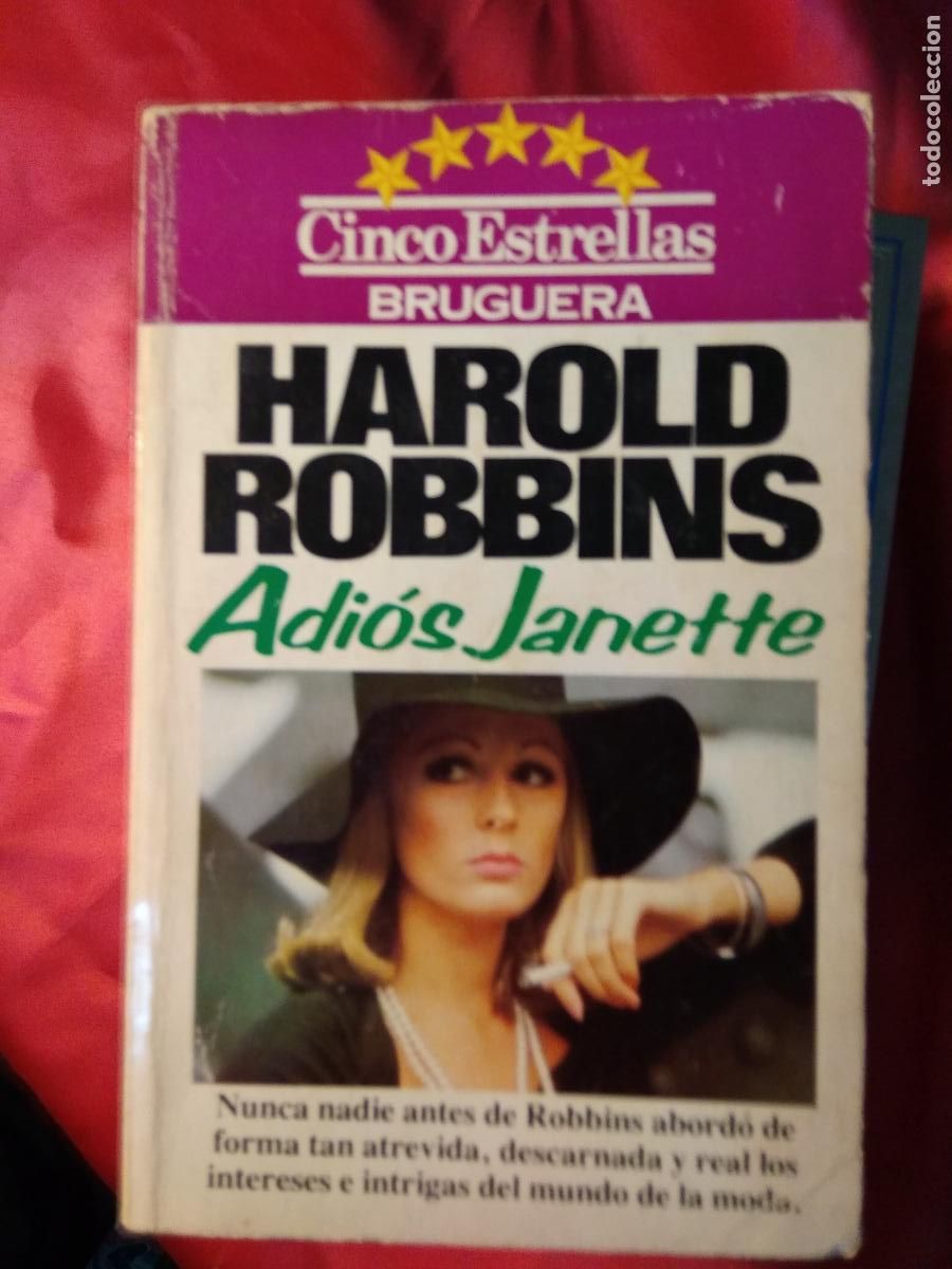 Libros: Adi&oacute;s Janette. Harold Robbins L.7539-1818 - Foto 1