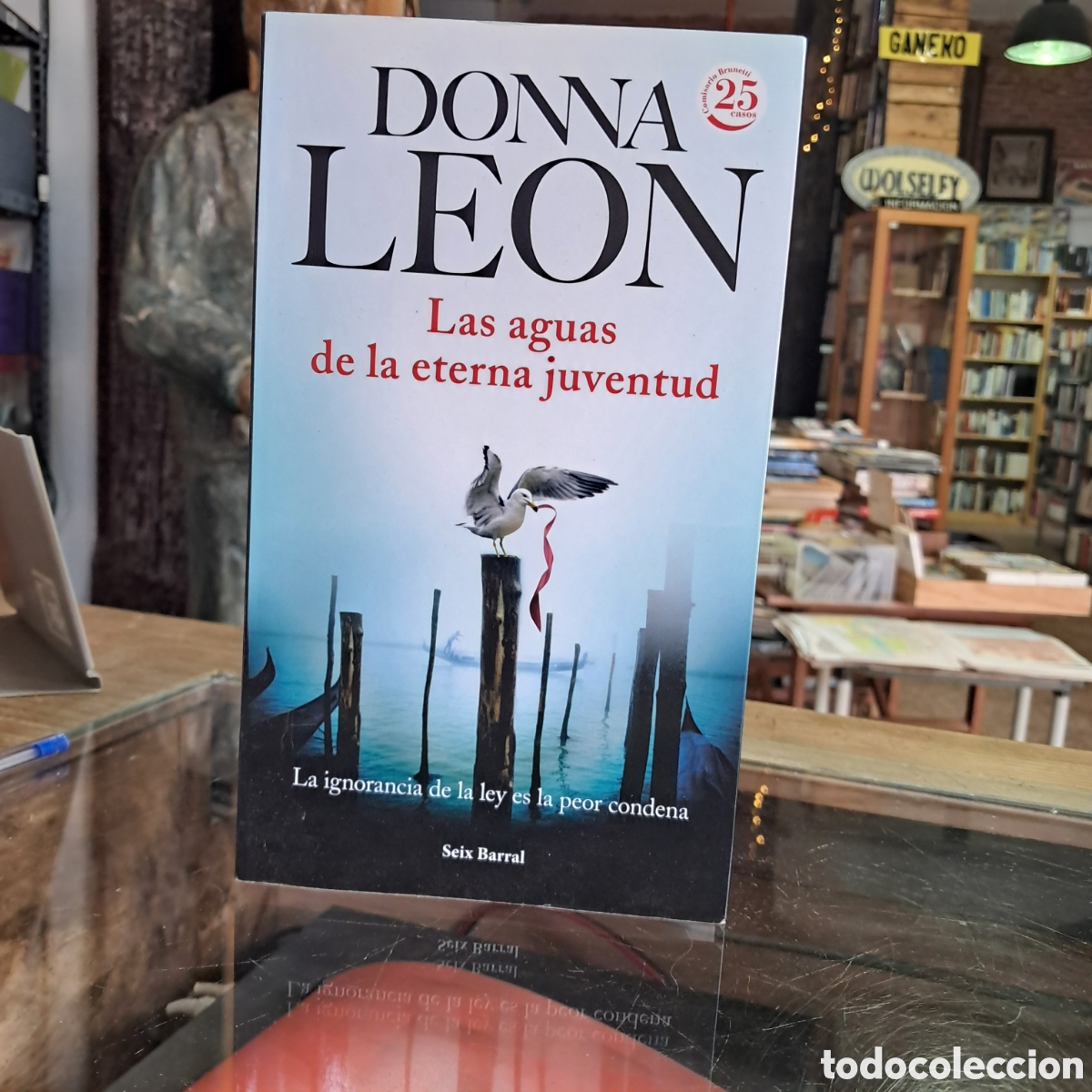 Libros: Donna Leon, Las aguas de la eterna juventud, Seix Barral - Foto 1