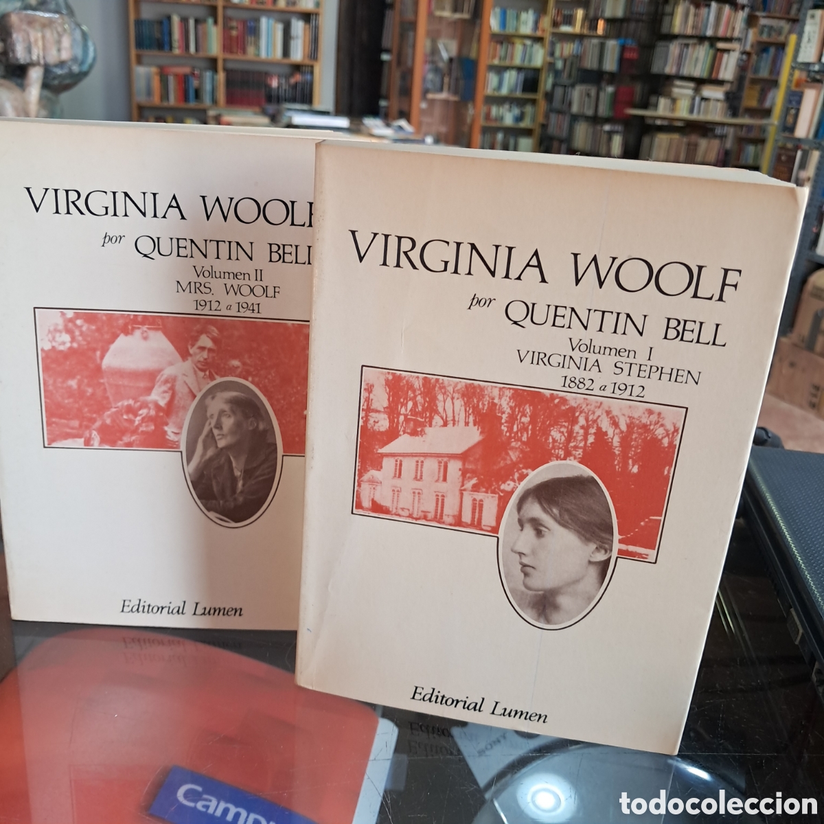Libros: Virginia Woolf ,Quentin Bell, 2 vol, Editorial Lumen - Foto 2