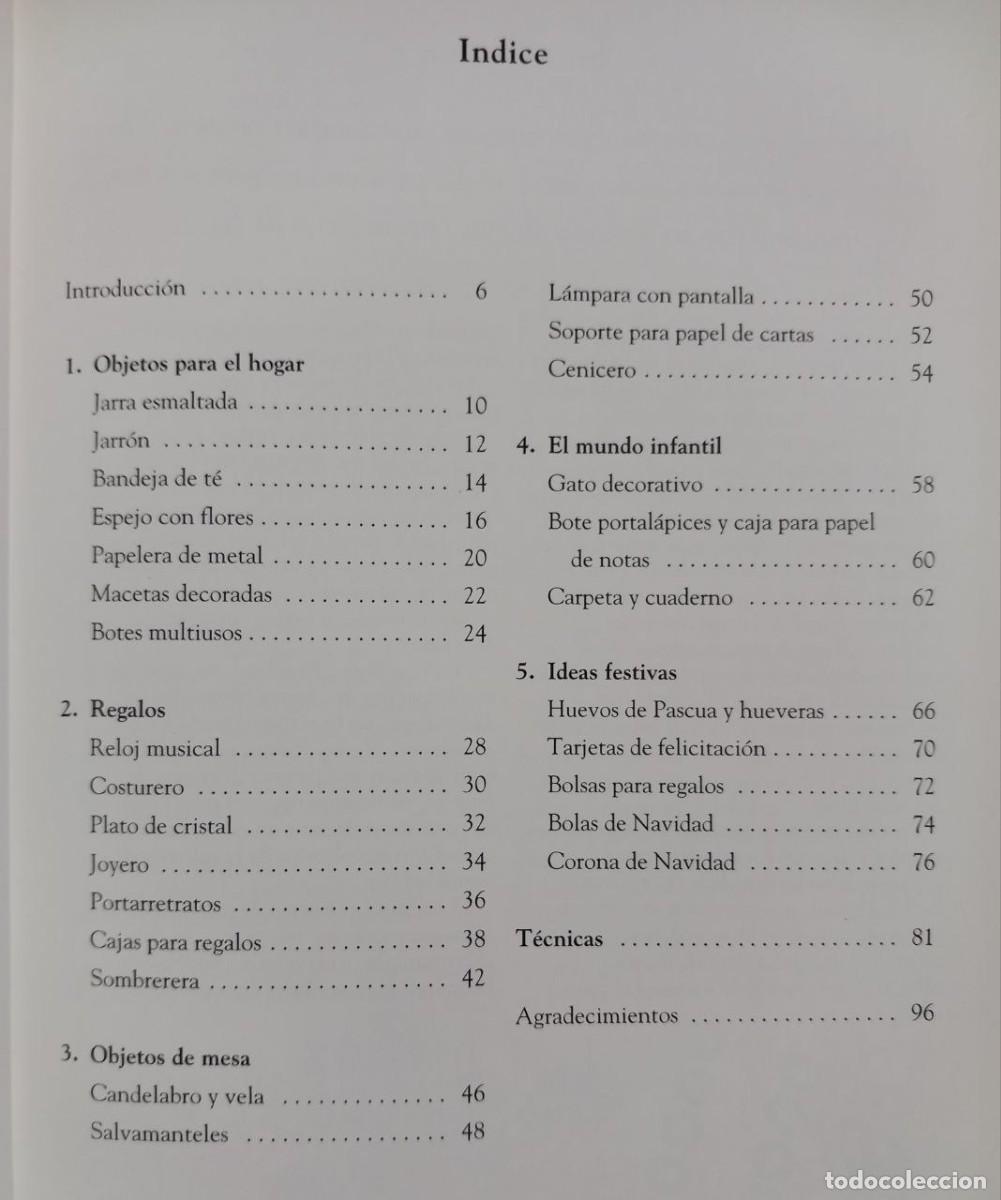 Libros: Decoupage. - MORE, Hilary: - Foto 2