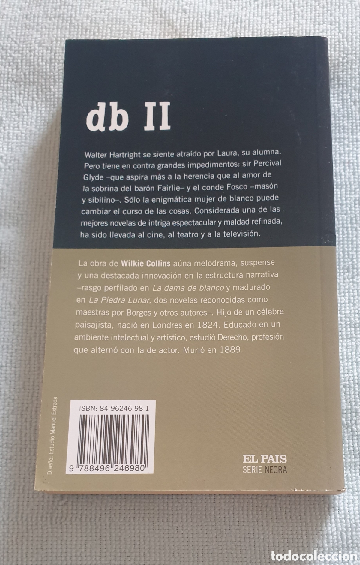 Libros: La dama de blanco II. Wilkie Collins - Foto 2