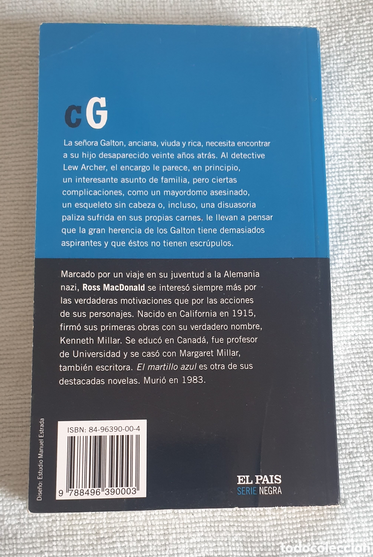 Libros: El caso Galton. Ross McDonald. - Foto 2
