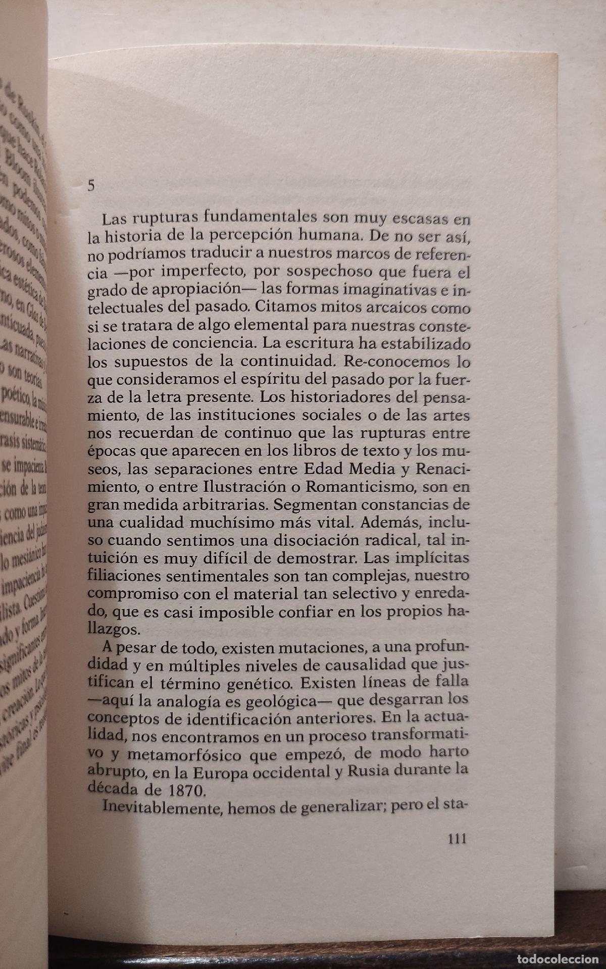 Libros: PRESENCIAS REALES - GEORGE STEINER - Foto 2