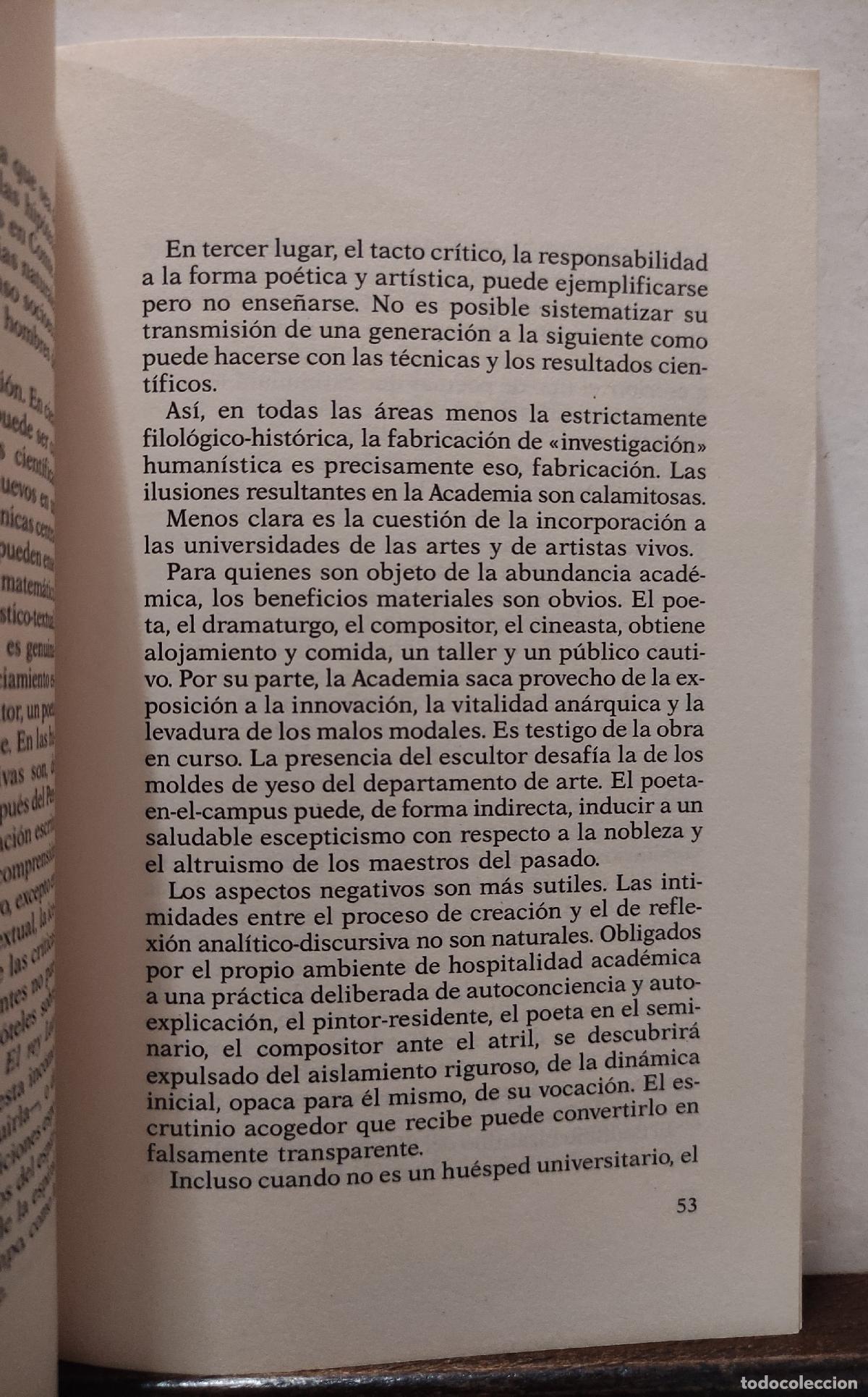 Libros: PRESENCIAS REALES - GEORGE STEINER - Foto 3