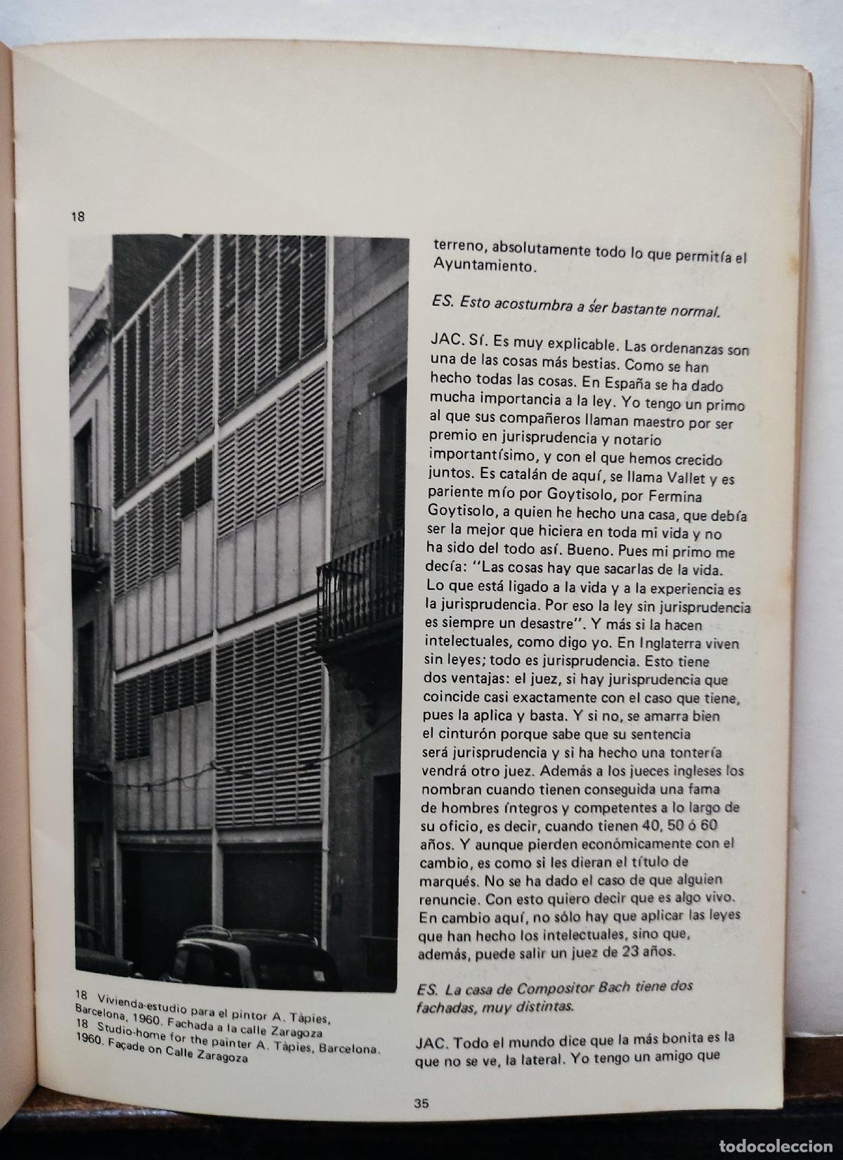 Libros: CODERCH DE SENTMENAT - CONVERSACIONES - CONVERSATIONS - ENRIC SORIA BADIA - Foto 4