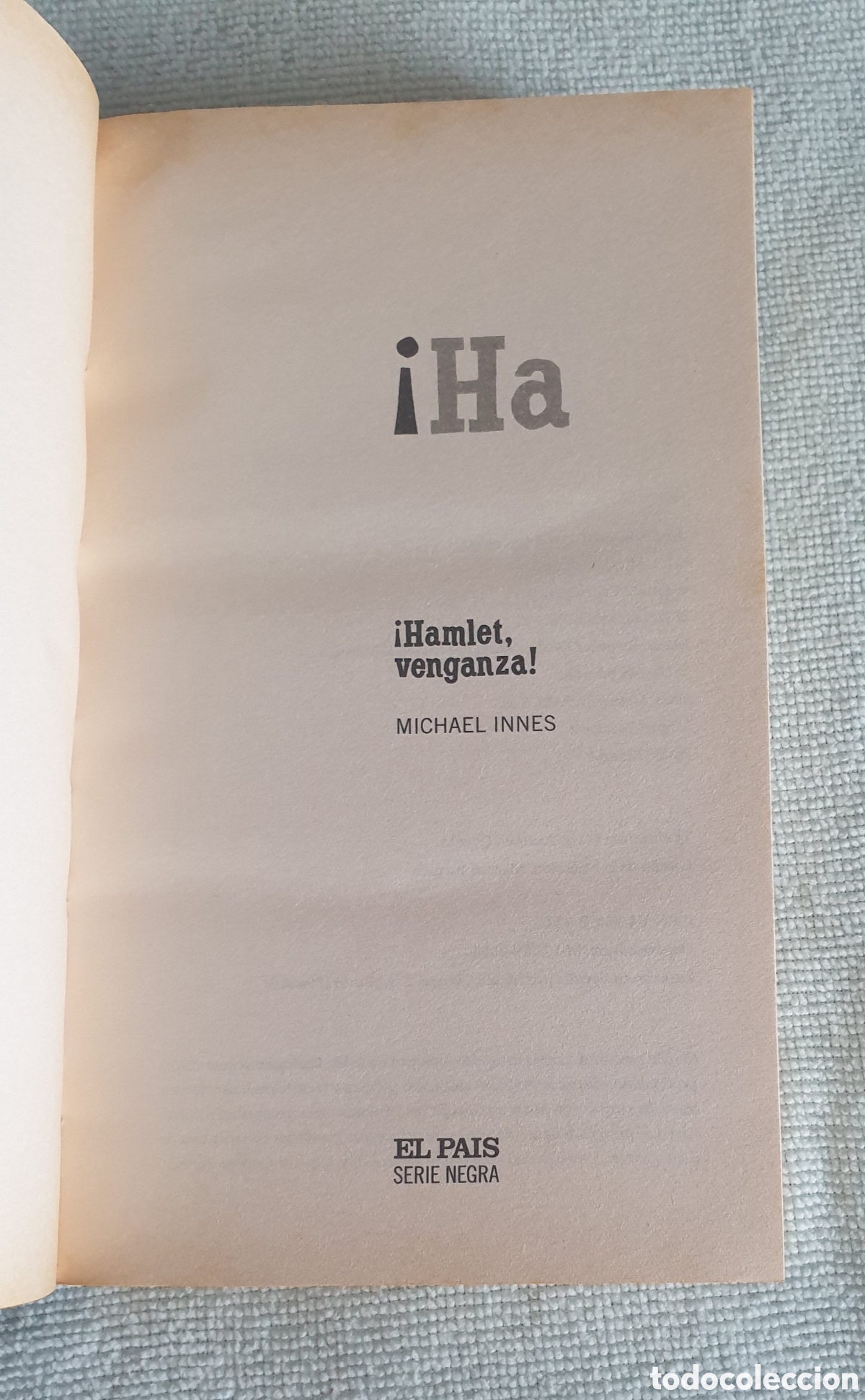 Libros: &iexcl;Hamlet venganza! Michael Innes. - Foto 4