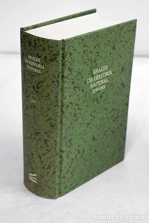 Libros: Anales de historia natural (1799-1804), tomo III
