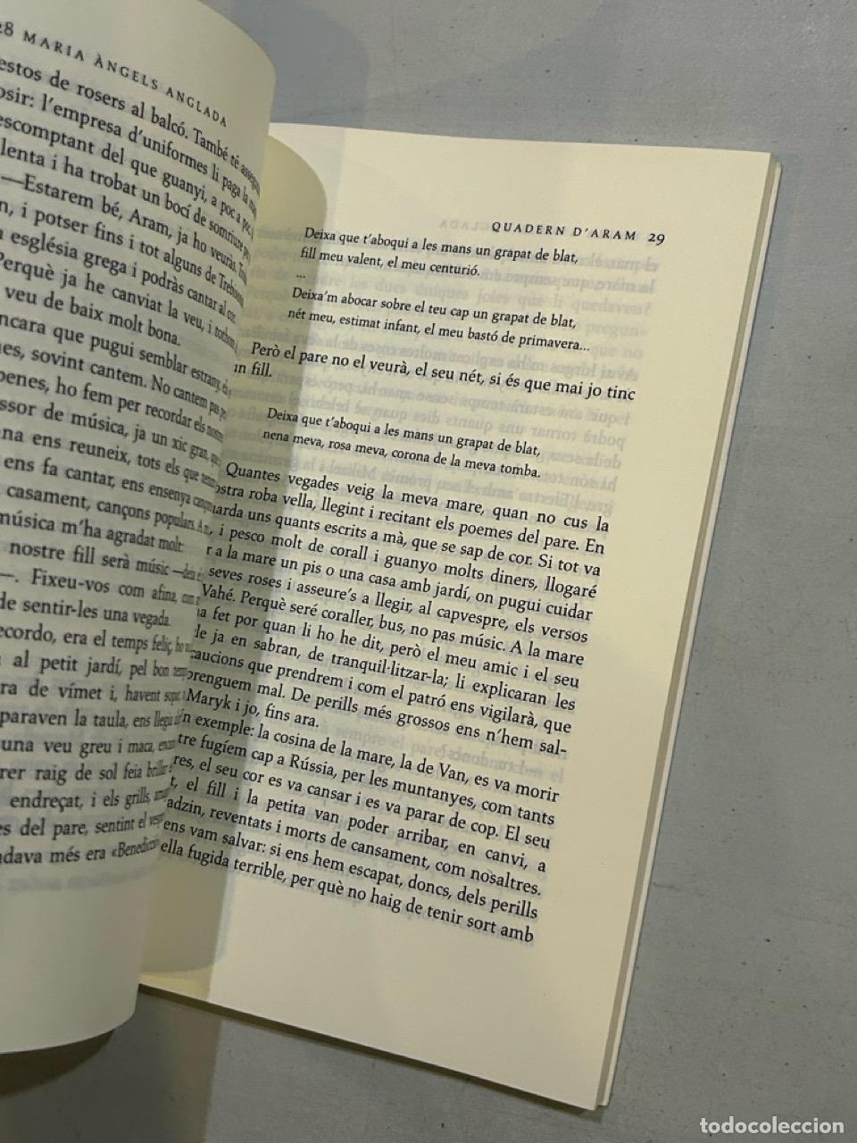 Libros: M. &Agrave;ngels Anglada - Quadern dAram - Foto 2