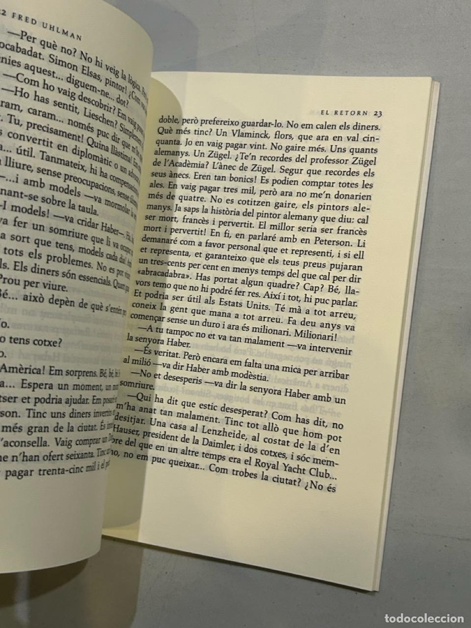 Libros: Fred Uhlman - El retorn - Foto 2
