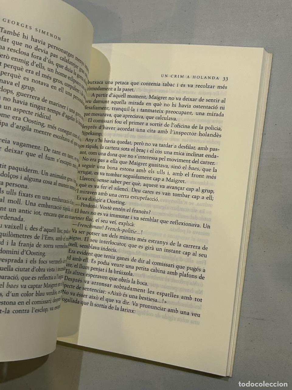 Libros: Georges Simenon - Un crim a Holanda - Foto 2