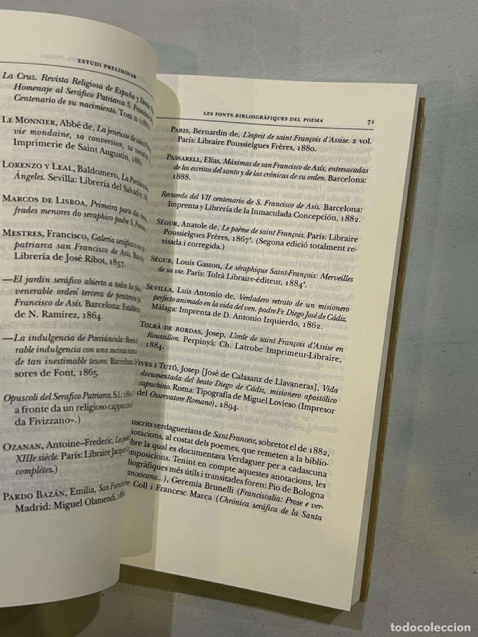 Libros: Jacint Verdaguer - Sant Francesc - Foto 2