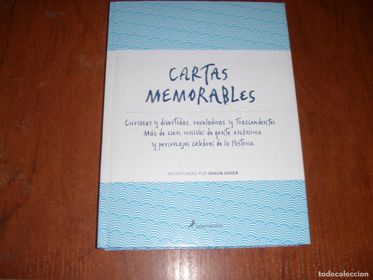 Libros: CARTAS MEMORABLES ED SALAMANDRA - Foto 1