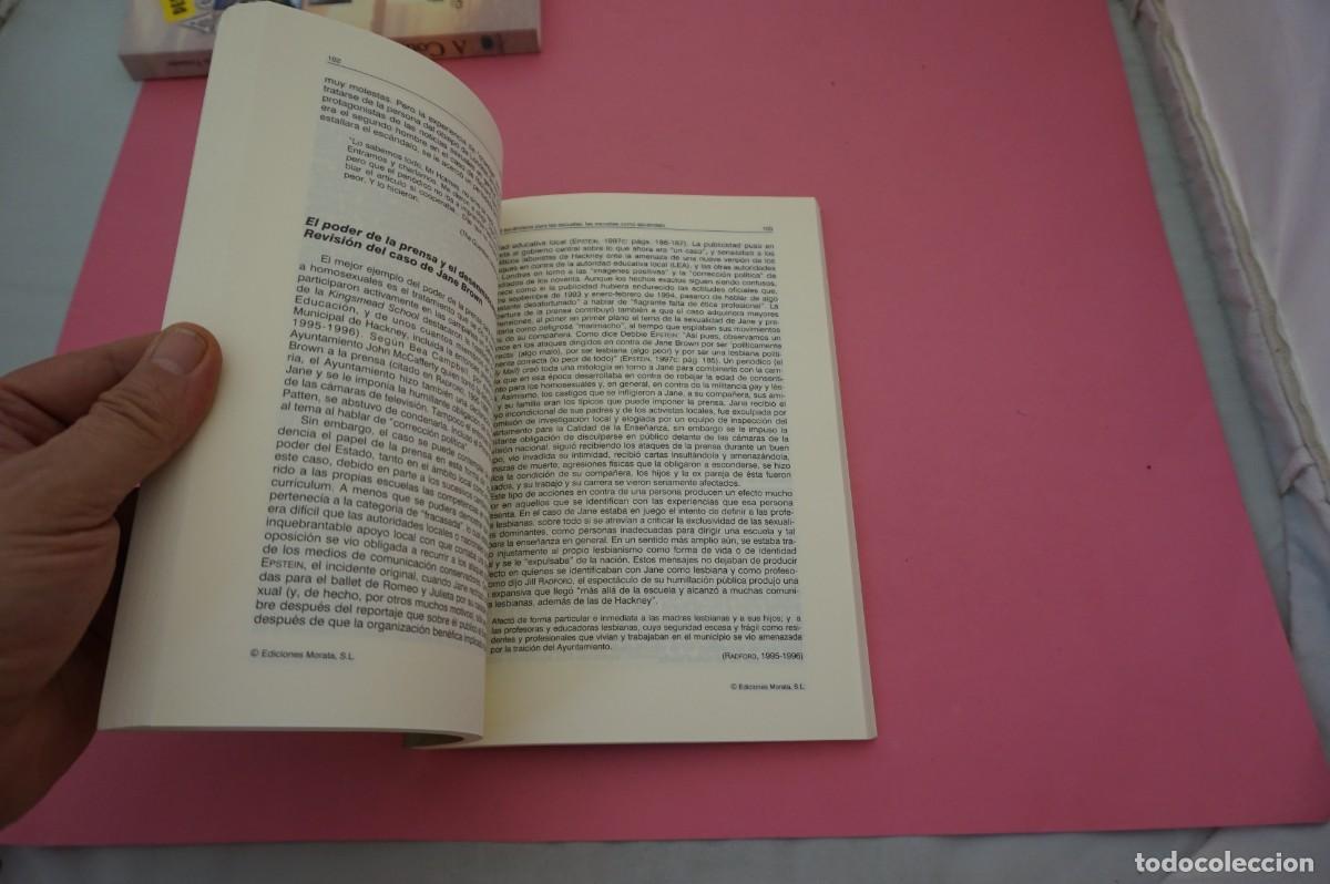 Libros: M4B/ SEXUALIDADES E INSTITUCION ESCOLAR - D. EPSTEIN & R. JOHNSON / MORATA - Foto 4