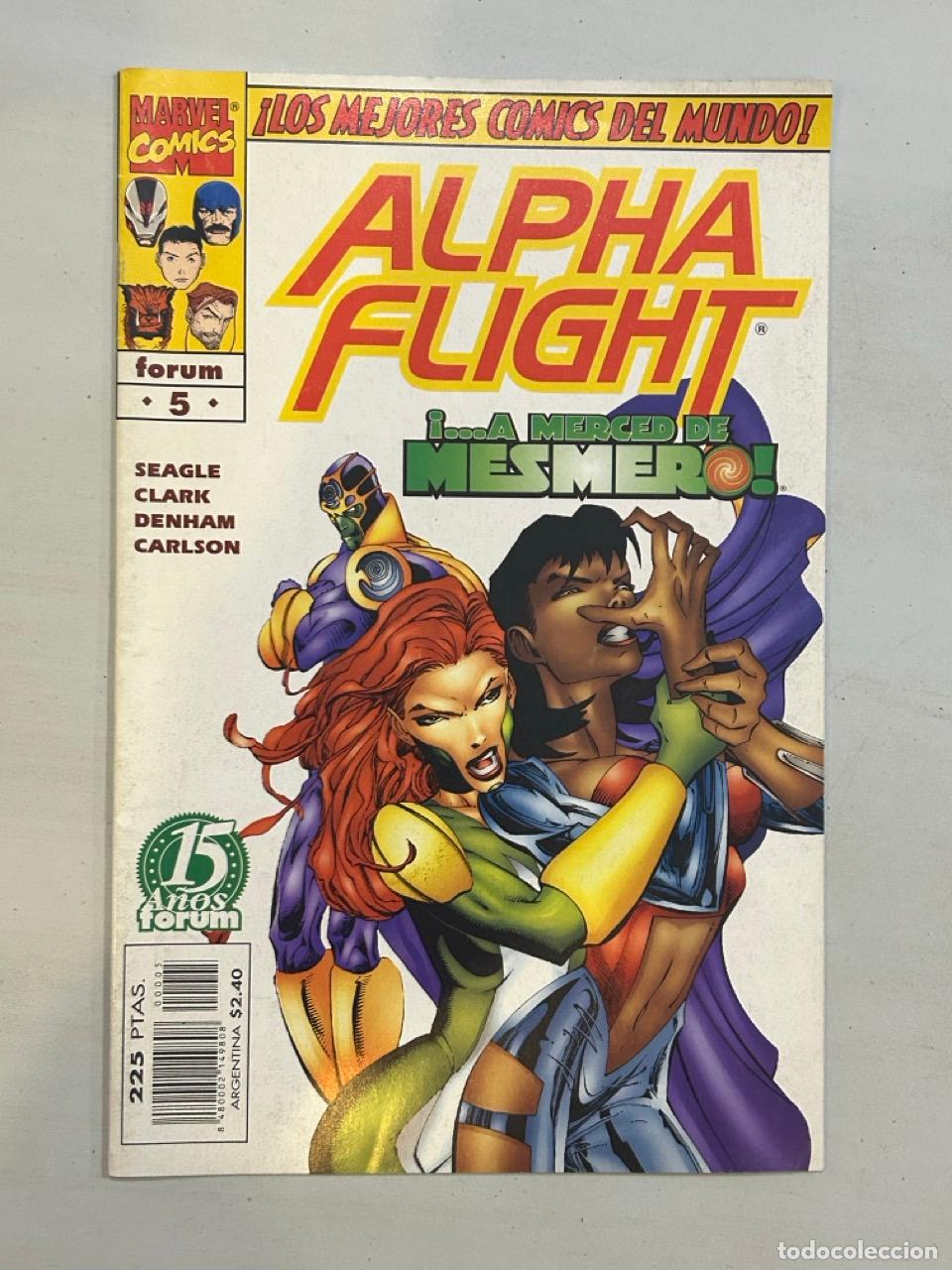 Libros: Alpha Flight 5 A merced de Mesmero!