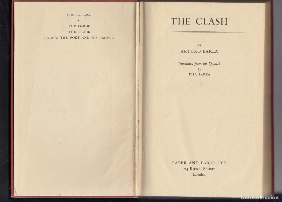 Libros: THE CLASS (LA LLAMA). ARTURO BAREA. PRIMERA EDICI&Oacute;N. ADT.T - Foto 2