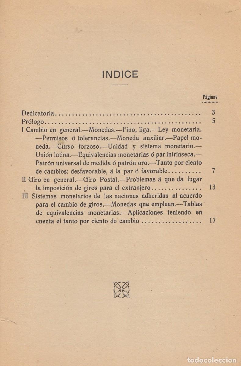 Libros: CAMBIOS, EQUIVALENCIAS Y SISTEMAS MONETARIOS. 1914. ADU