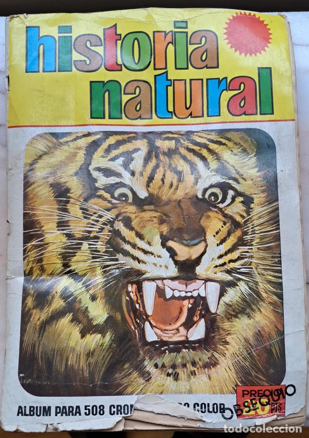 Libros: Album de Cromos: Historia Natural -