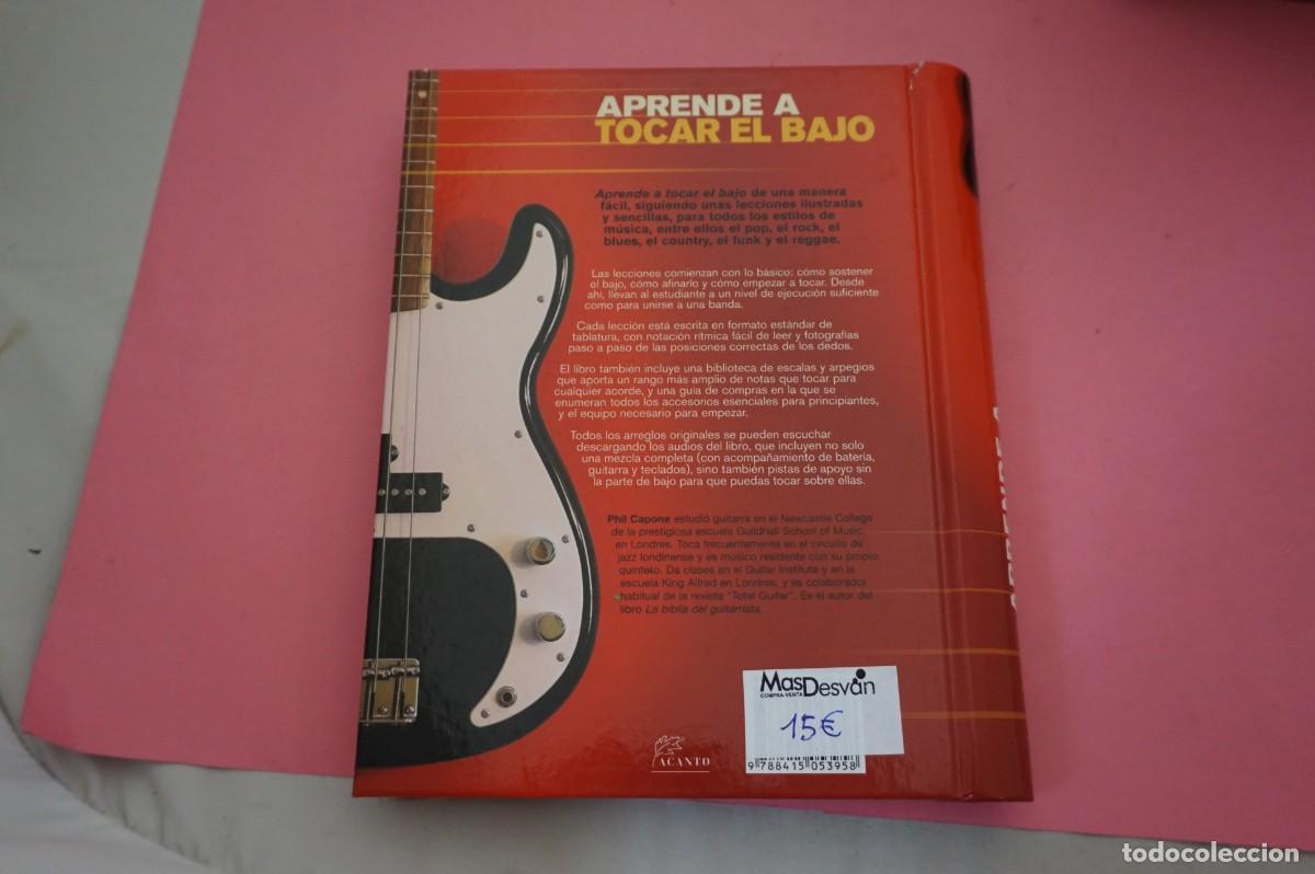 Libros: 7B/ APRENDE A TOCAR EL BAJO - GUIA COMPLETA - PHIL CAPONE - Foto 5