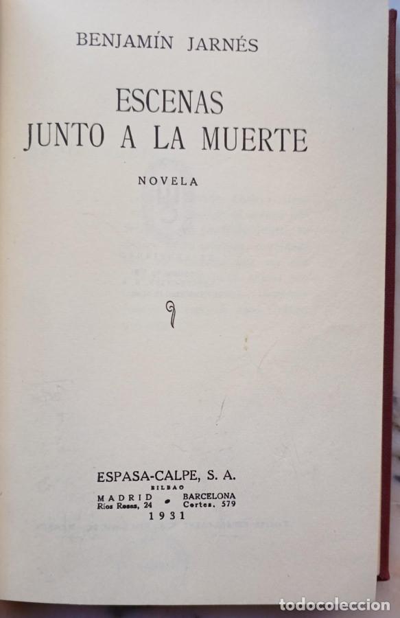 Libros: Escenas Junto a la Muerte - Benjam&iacute;n Jarn&eacute;s - Foto 2