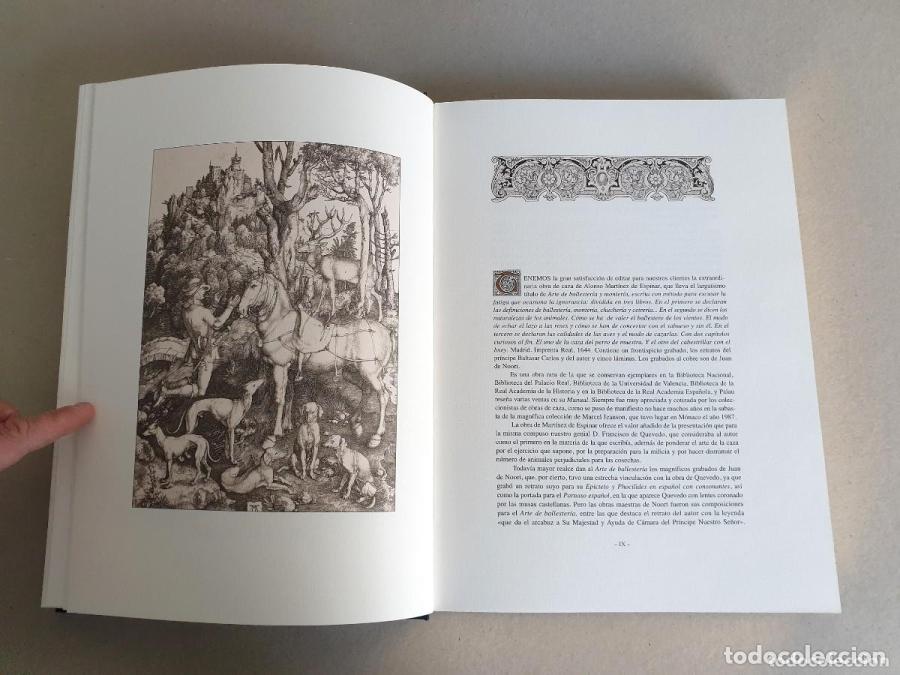 Libros: Arte de Ballester&iacute;a y monter&iacute;a - Alonso Mart&iacute;nez de Espinar - Foto 5