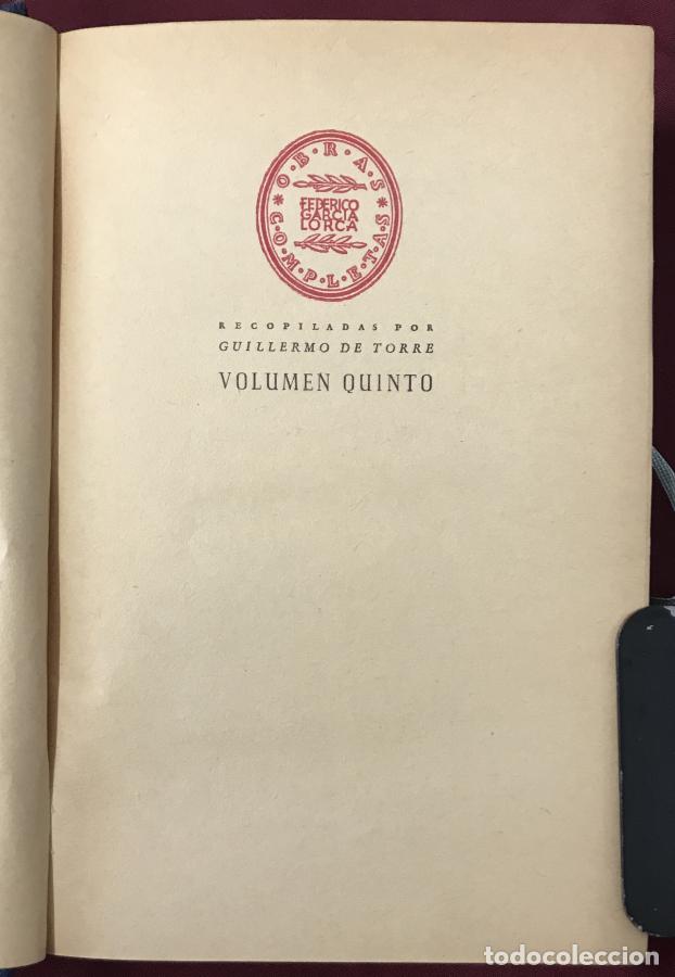 Libros: Obras Completas - Garc&iacute;a Lorca, Federico - Foto 16