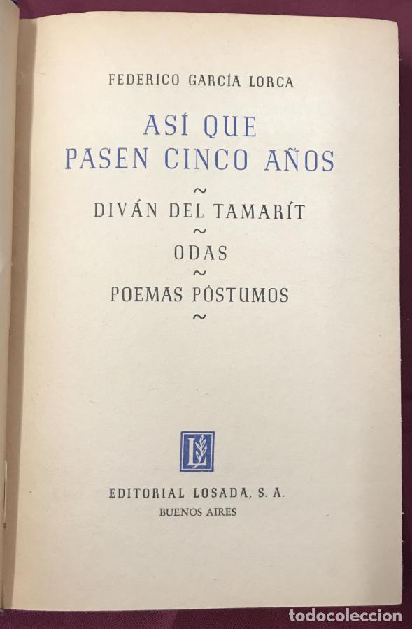 Libros: Obras Completas - Garc&iacute;a Lorca, Federico - Foto 27