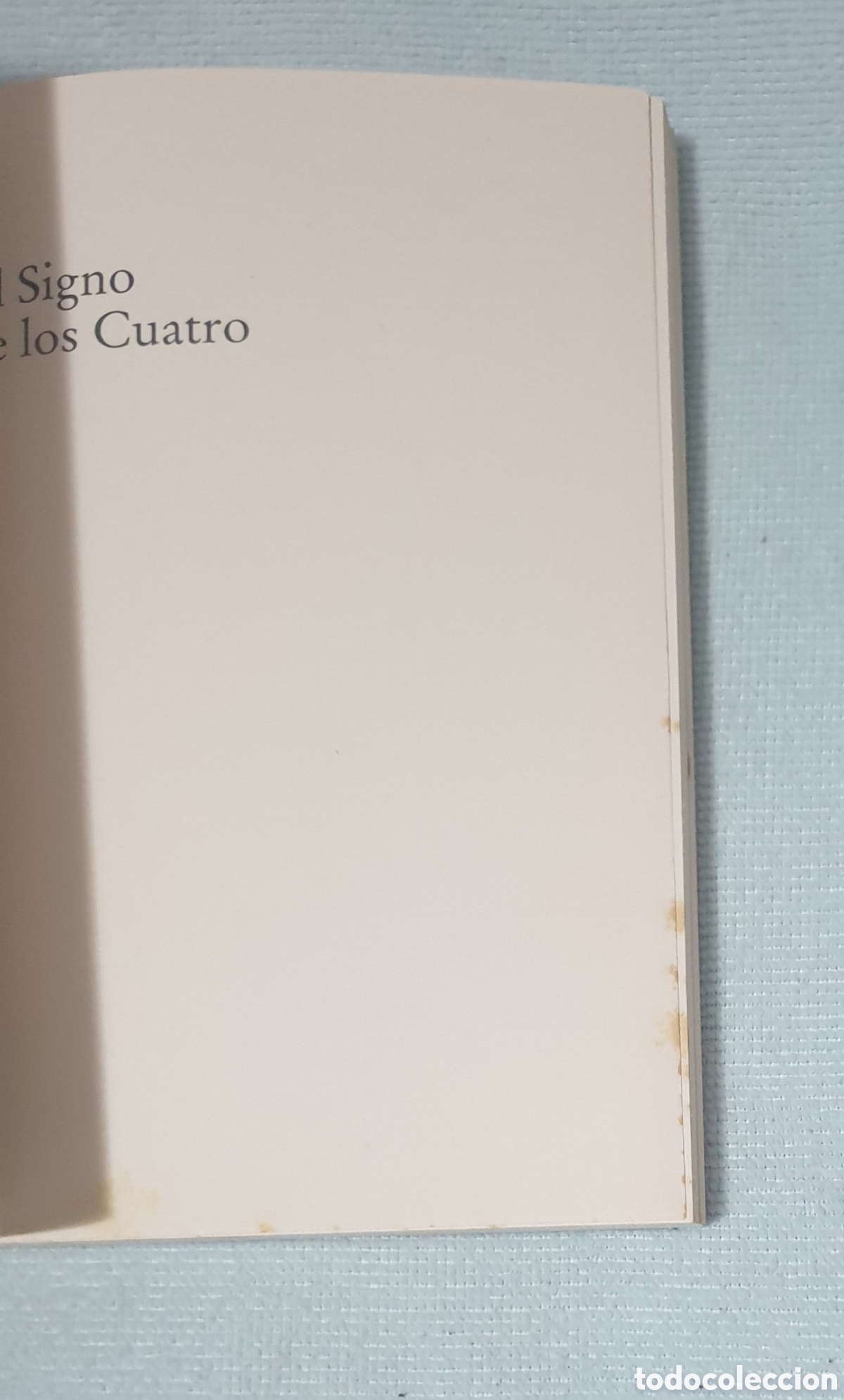 Libros: El Signo de los cuatro. - Foto 3