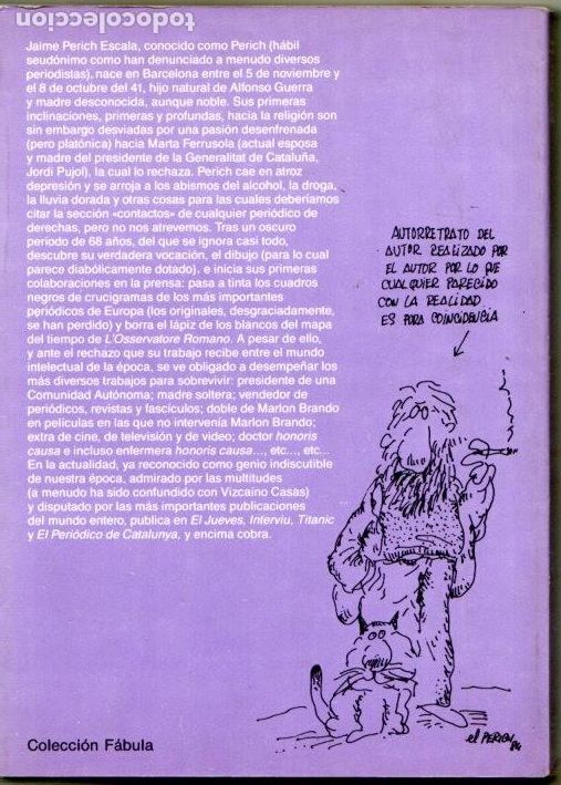 Libros: 5&deg; CANAL ILUSTRADO *** PERICH *** COLECCION FABULA / 144 - Foto 8