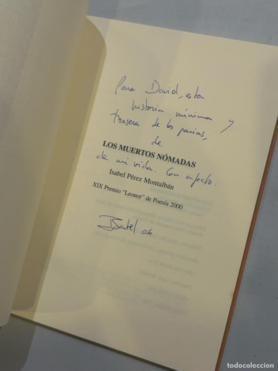 Libros: Isabel P&eacute;rez Montalb&aacute;n - Los muertos n&oacute;madas - Foto 2