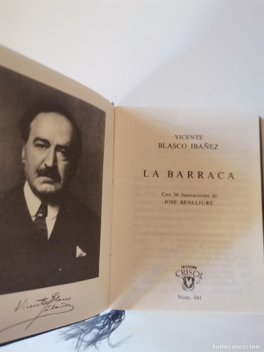 Libros: 1978.- LA BARRACA. BLASCO IBA&Ntilde;EZ. AGUILAR. CRISOLIN. 041 - Foto 2