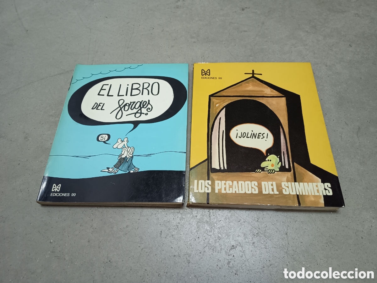 Libros: EL LIBRO DE FORGES Y LOS PECADOS DE SUMMERS - ED. 99 1972 - 1973 - Foto 1