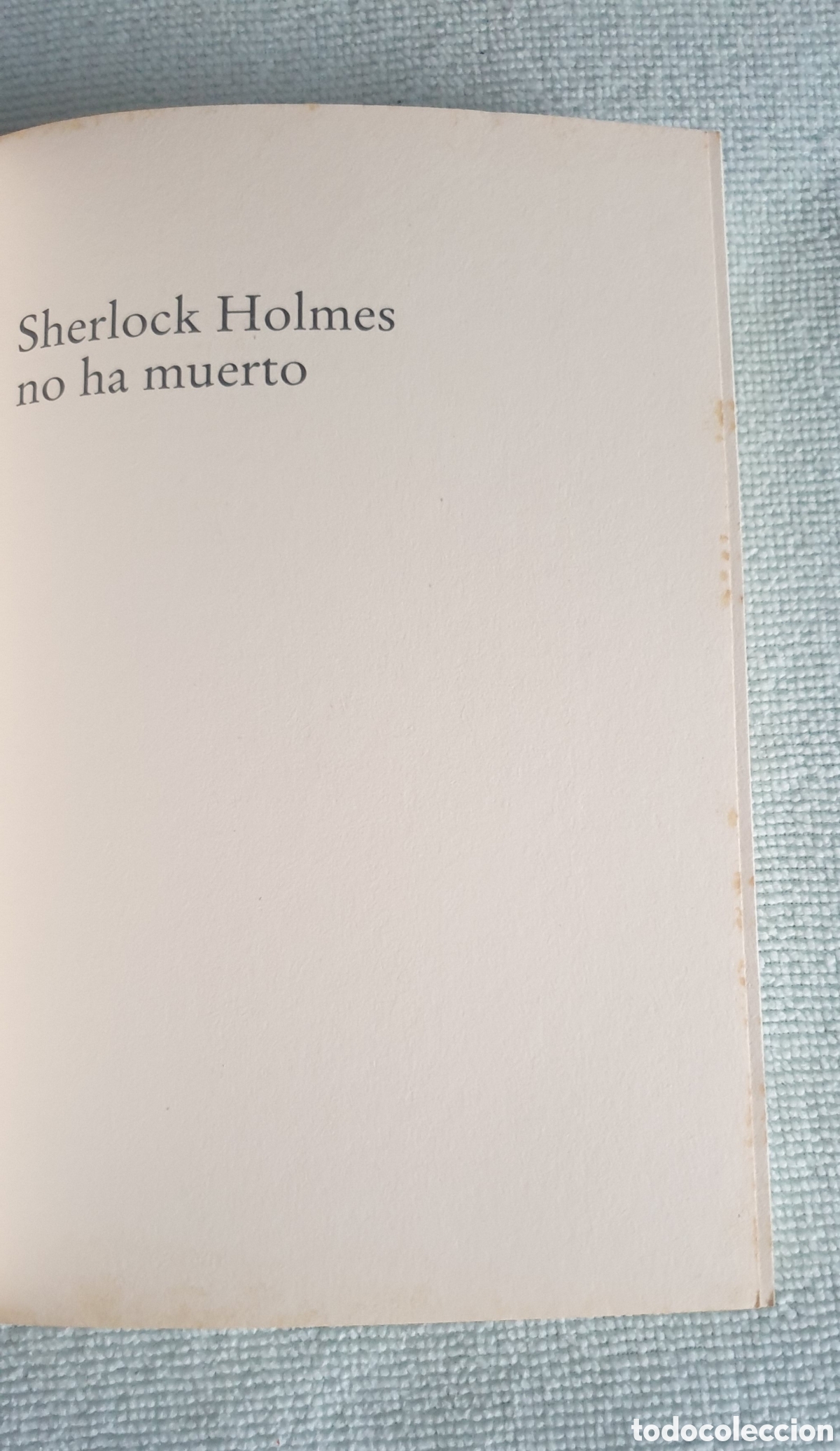 Libros: Sherlock Holmes no ha muerto. - Foto 6