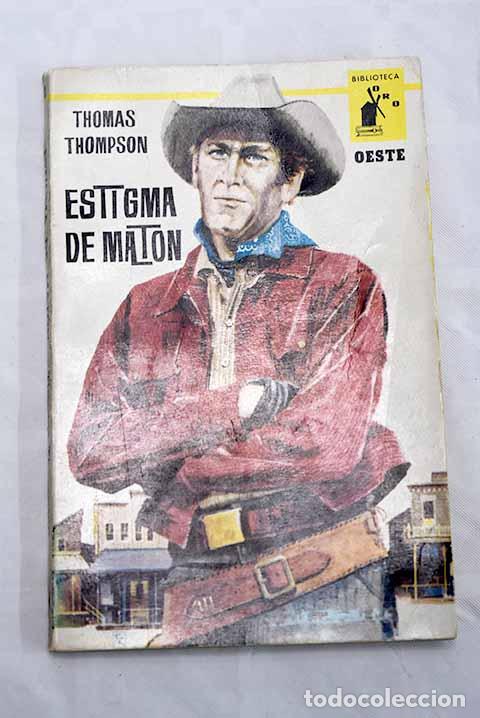 Libros: Estigma de mat&oacute;n: Thompson, Thomas.- Thompson, Thomas - Foto 1