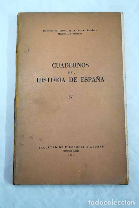 Libri di seconda mano: Cuadernos de H&ordf; de Espa&ntilde;a. N&ordm; 4