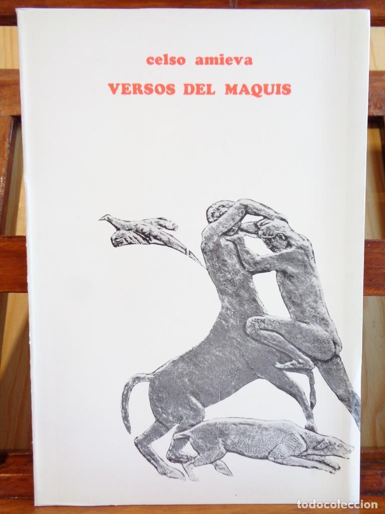 Libros: VERSOS DEL MAQUIS - CELSO AMIEVA - Foto 1