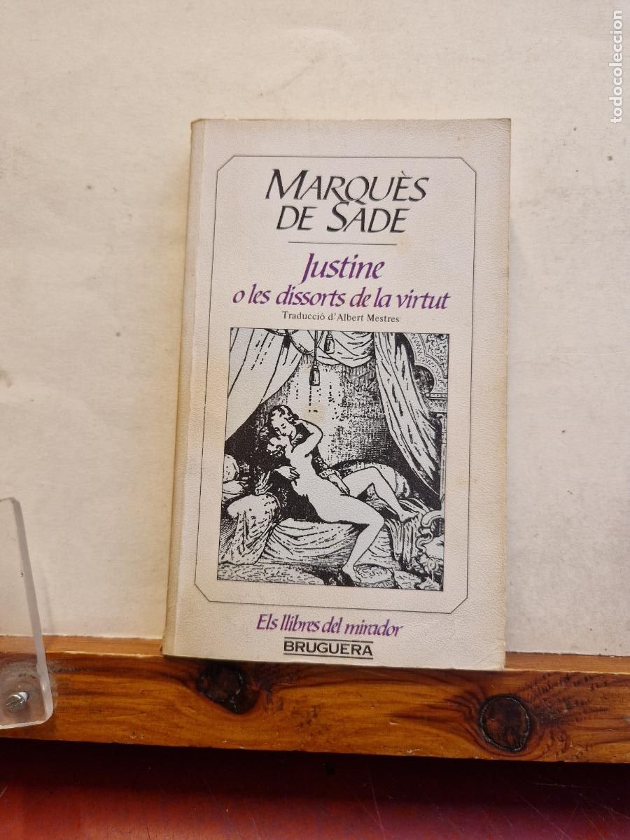 Libros: MARQUES DE SADE. JUSTINE O LES DISSORTS DE LA VIRTUT. - Foto 1