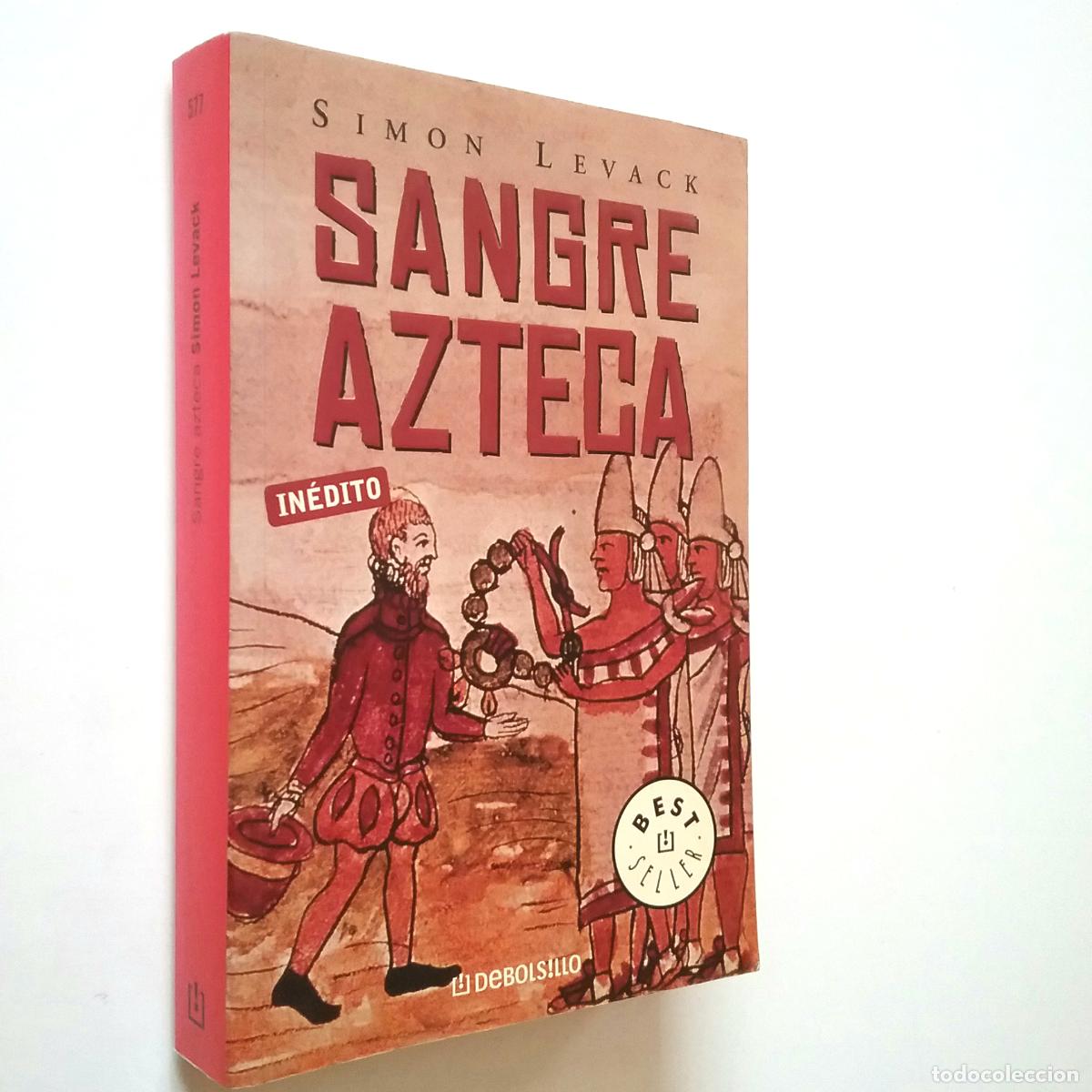 Libros: Simon Levack - Sangre azteca - Foto 1