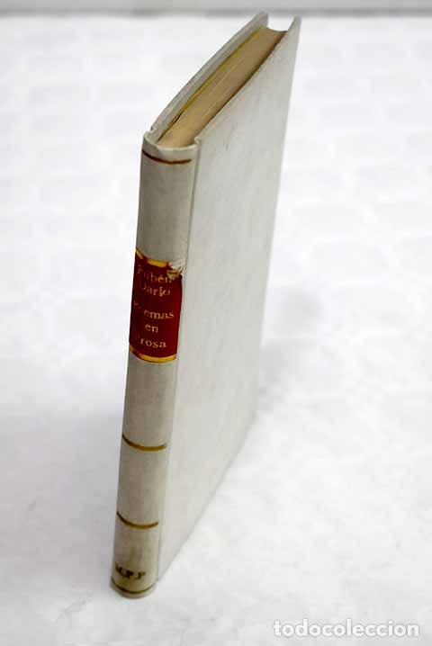 Libros: Poemas en prosa: Dar&iacute;o, Rub&eacute;n.- Dar&iacute;o, Rub&eacute;n - Foto 1