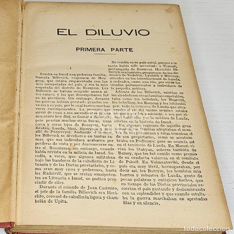 Libros: SIENKIEWICZ, Enrique. El diluvio - Foto 2