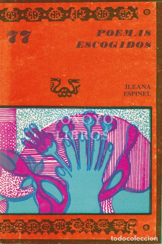 Libros: ESPINEL, Ileana. Poemas escogidos (1954-1978) - Foto 1