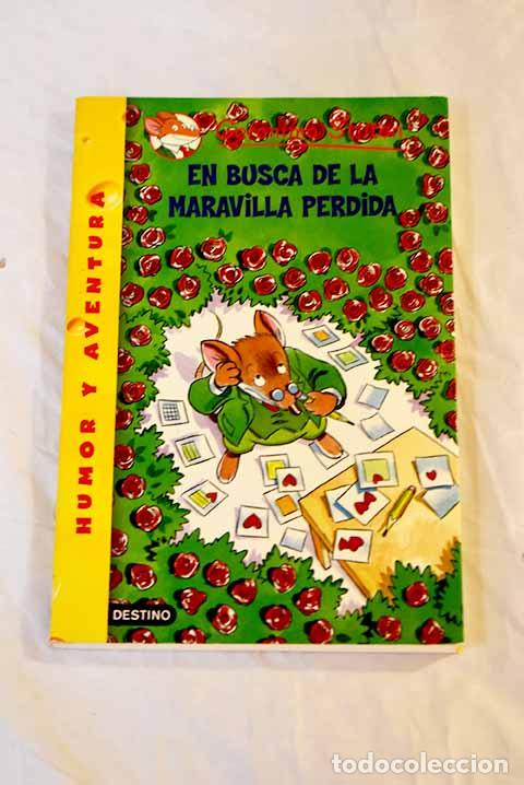 Libros: En busca de la maravilla perdida.- Stilton, Geronimo - Foto 1