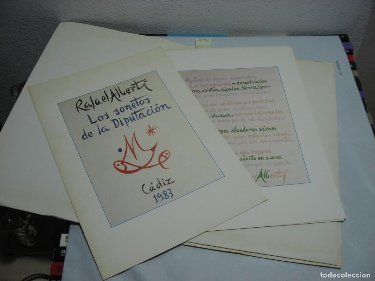 Libros: LOS SONETOS DE LA DIPUTACI&Oacute;N - Rafael Alberti - Foto 2