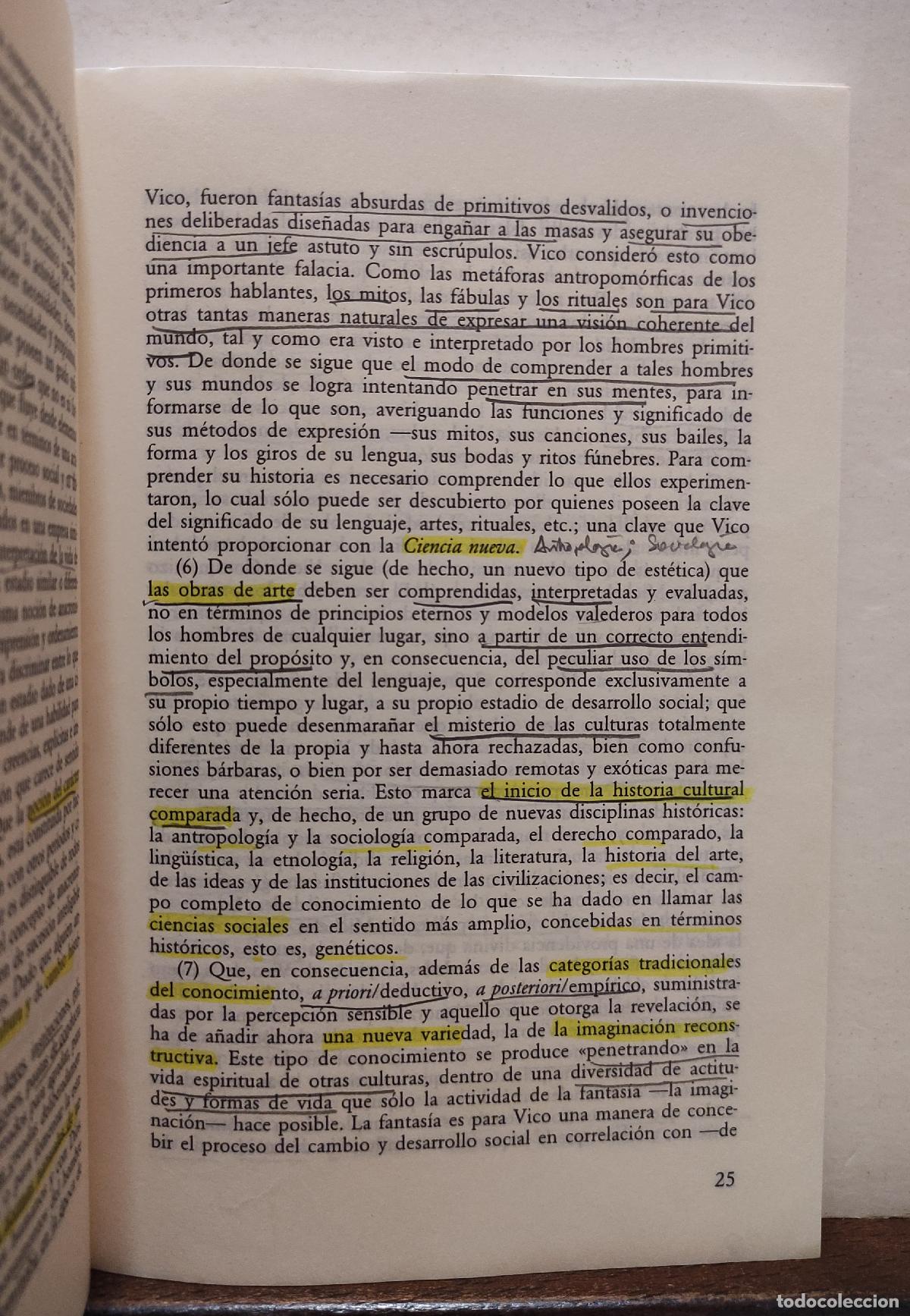 Libros: VICO Y HERDER - ISAIAH BERLIN - Foto 4