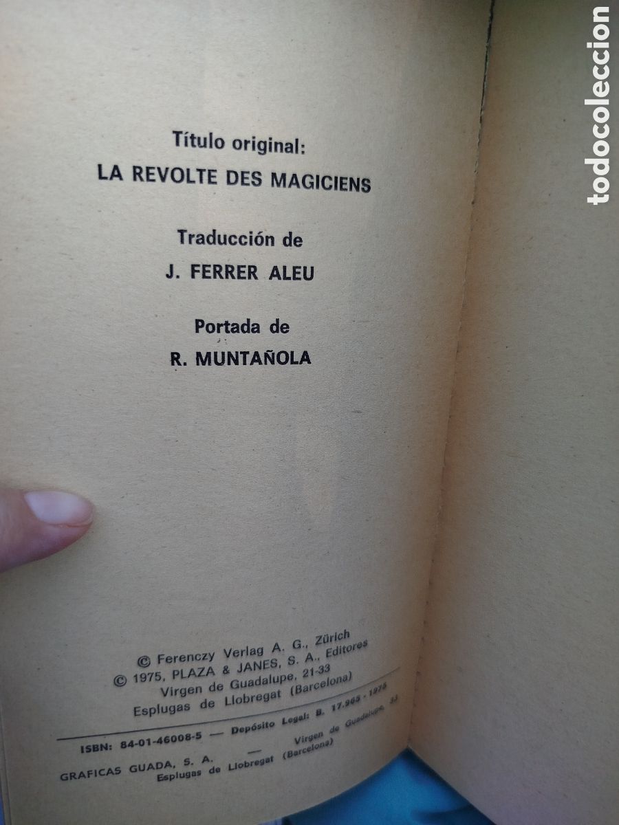 Libros: La rebeli&oacute;n de los brujos 1975 - Foto 5