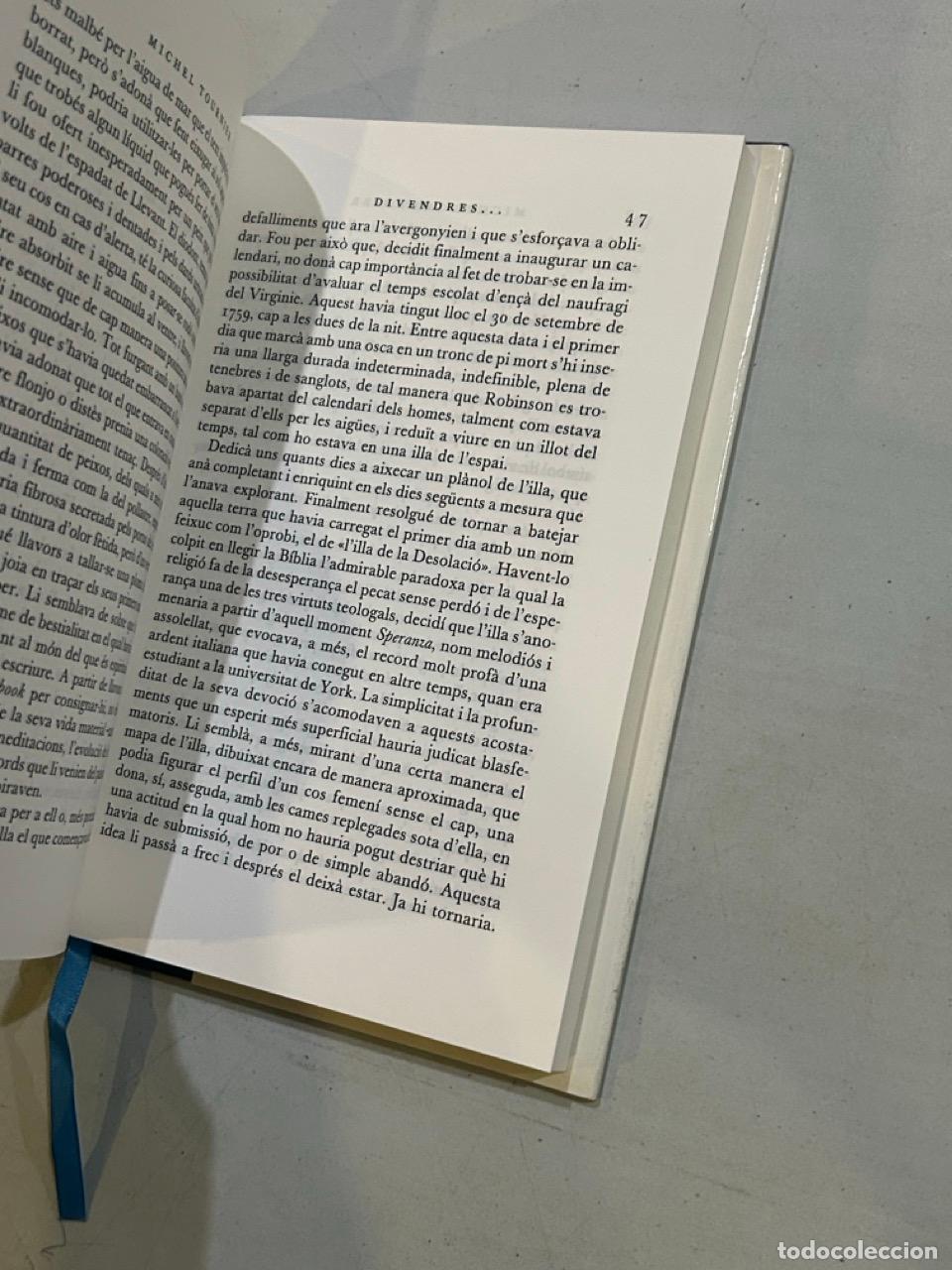 Libros: Michel Tournier - Divendres o els llimbs del pac&iacute;fic - Foto 2