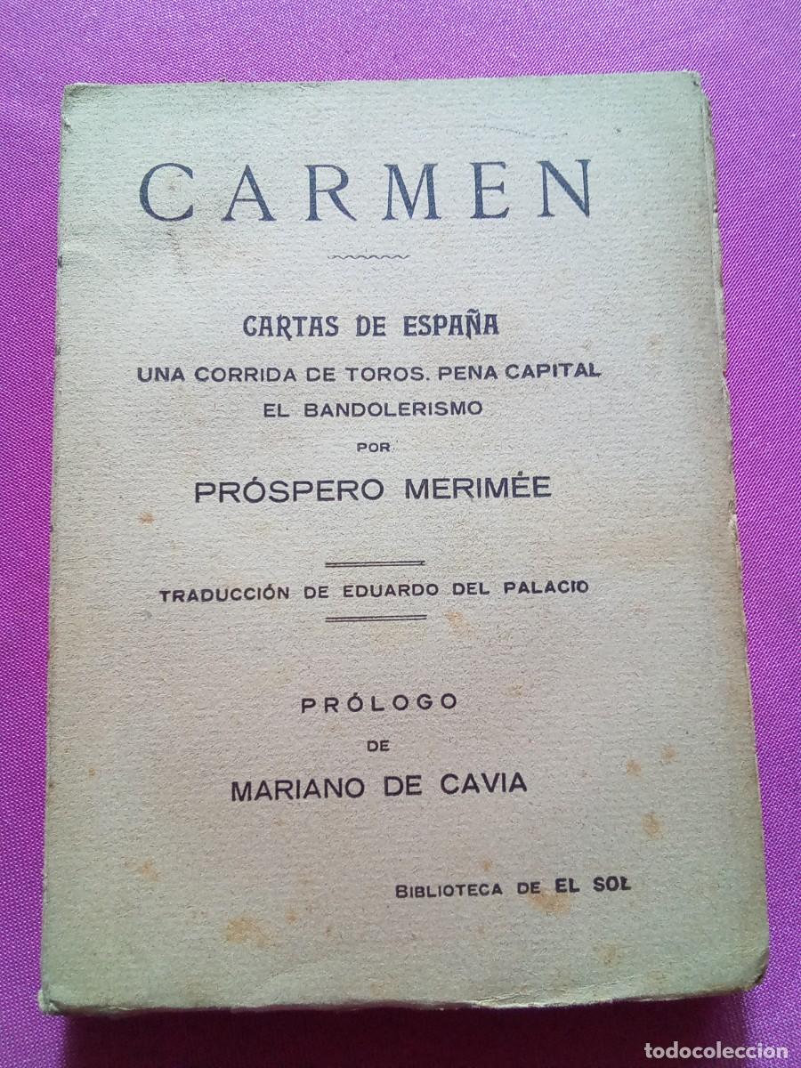 Libros: CARMEN. CARTAS DE ESPA&Ntilde;A. PR&Oacute;SPERO MERIM&Eacute;E.E/2/3/4 - Foto 1