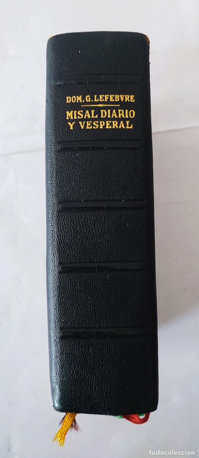 Libros: MISAL DIARIO Y VESPERAL - Gaspar Lefebvre - Foto 1