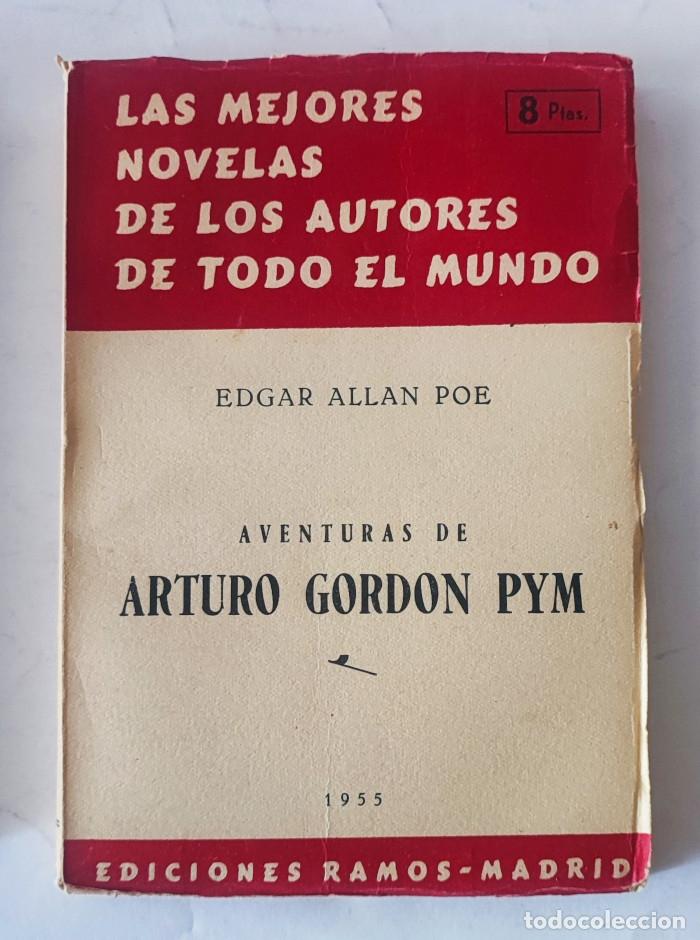 Libros: ARTURO GORDON PYM - Edgar Allan Poe - Foto 1